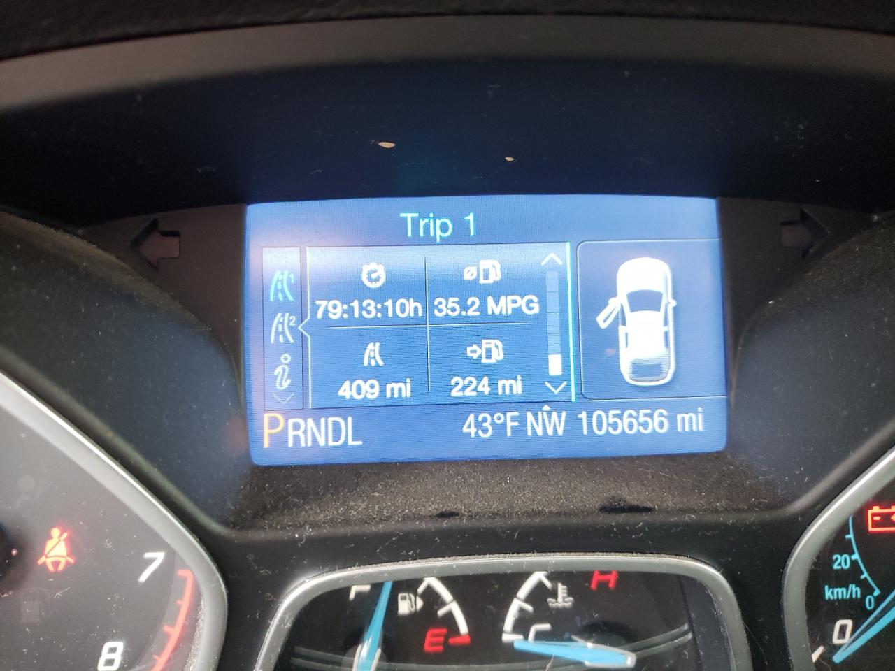 Photo 8 from auction – 2013 FORD FOCUS SE with VIN 1FADP3F27DL368600