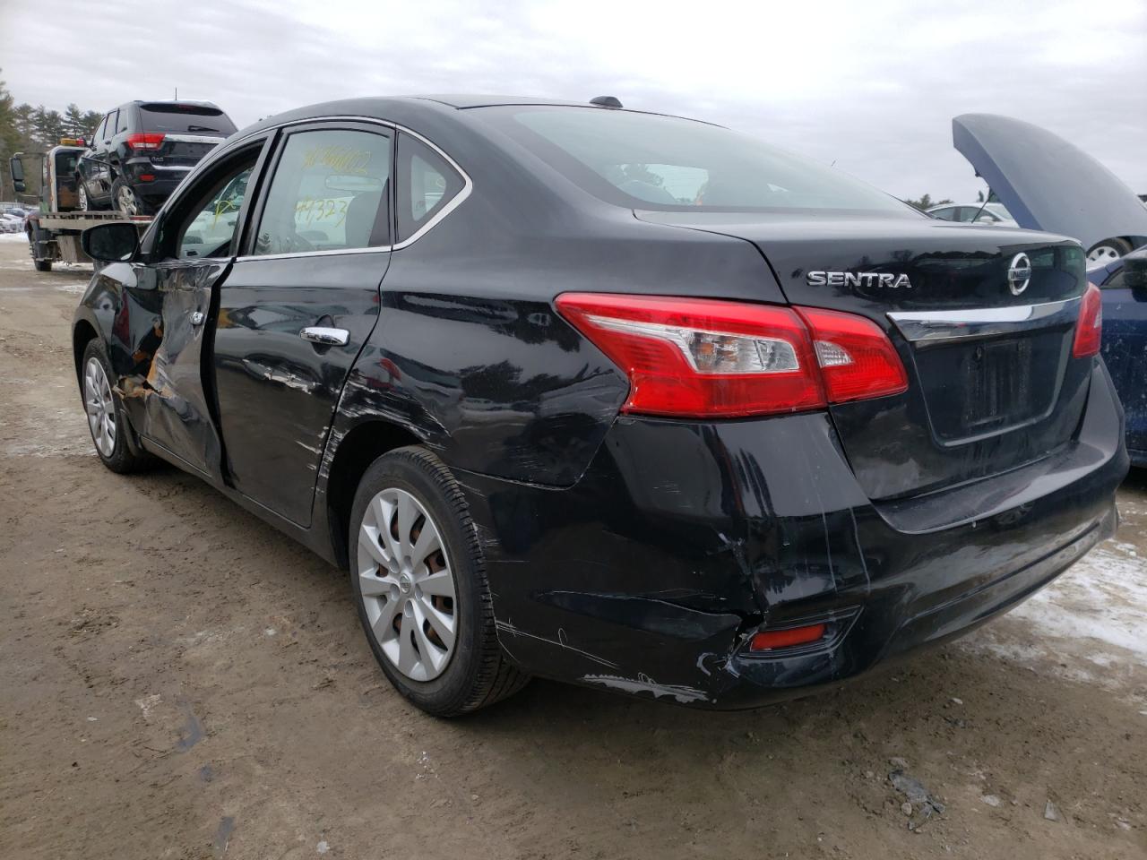 Photo 3 from auction – 2016 NISSAN SENTRA with VIN 3N1AB7AP8GY219536
