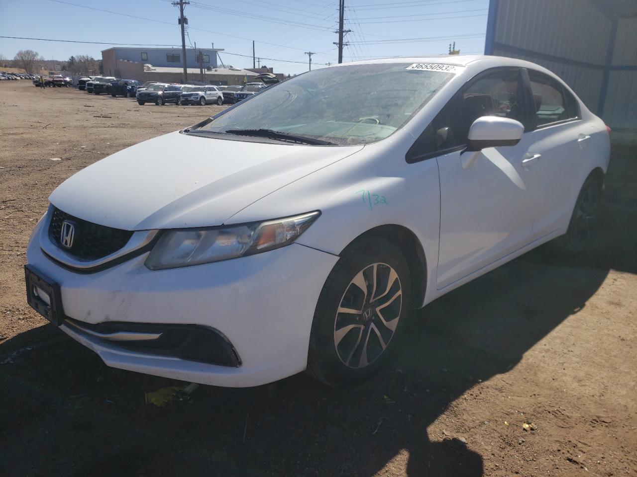 Photo 2 from auction – 2015 HONDA CIVIC EX with VIN 19XFB2F80FE005745