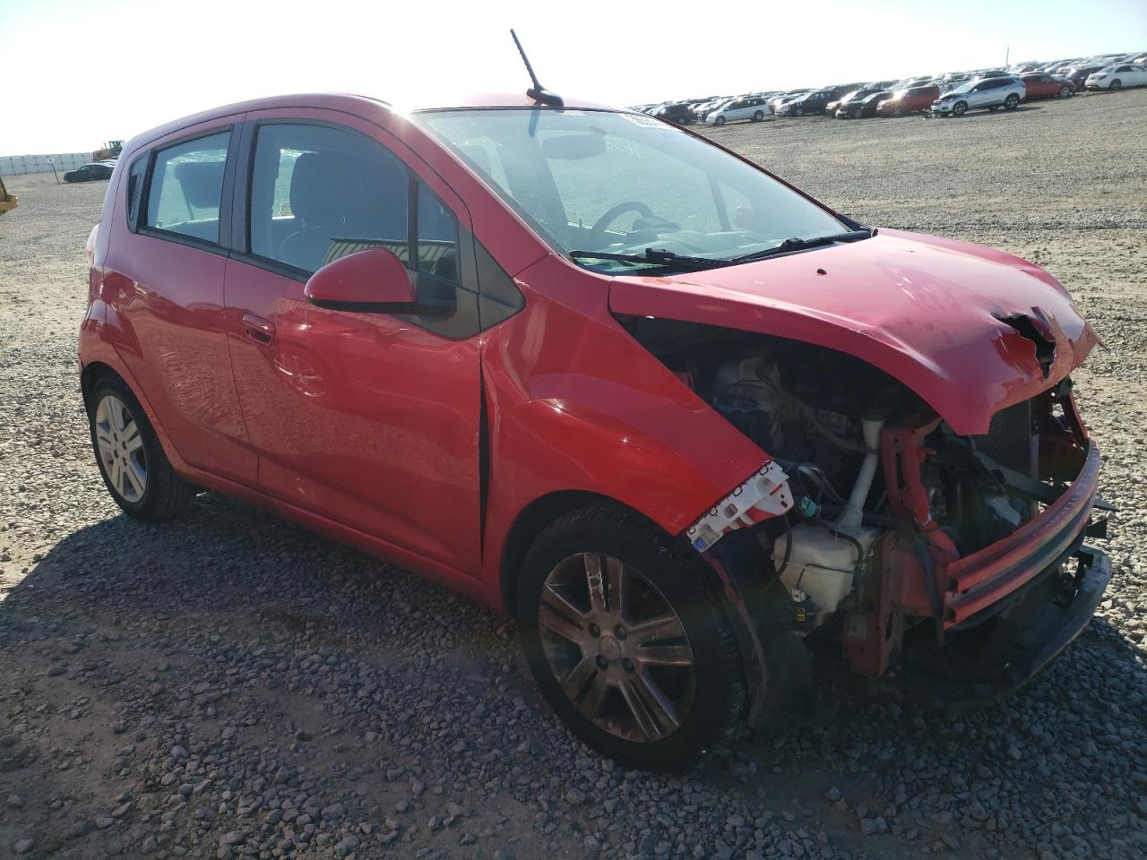 CHEVROLET SPARK 1LT 2013 with VIN KL8CD6S90DC539876 - Photo from auction