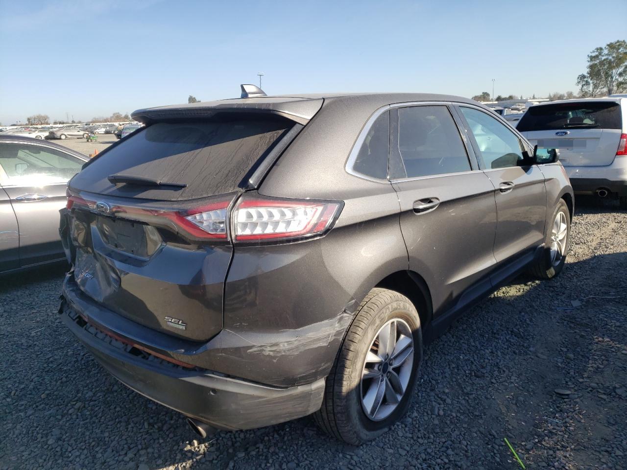 Photo 4 from auction – 2015 FORD EDGE SEL with VIN 2FMTK3J93FBC04168
