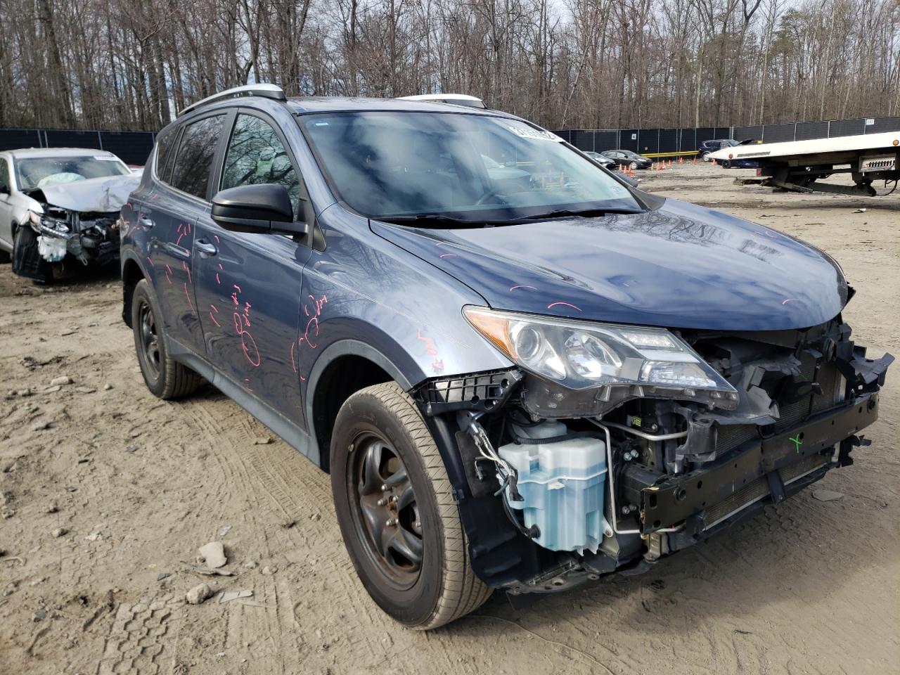 TOYOTA RAV4 LE 2013 with VIN 2T3ZFREV4DW063568 - Photo from auction