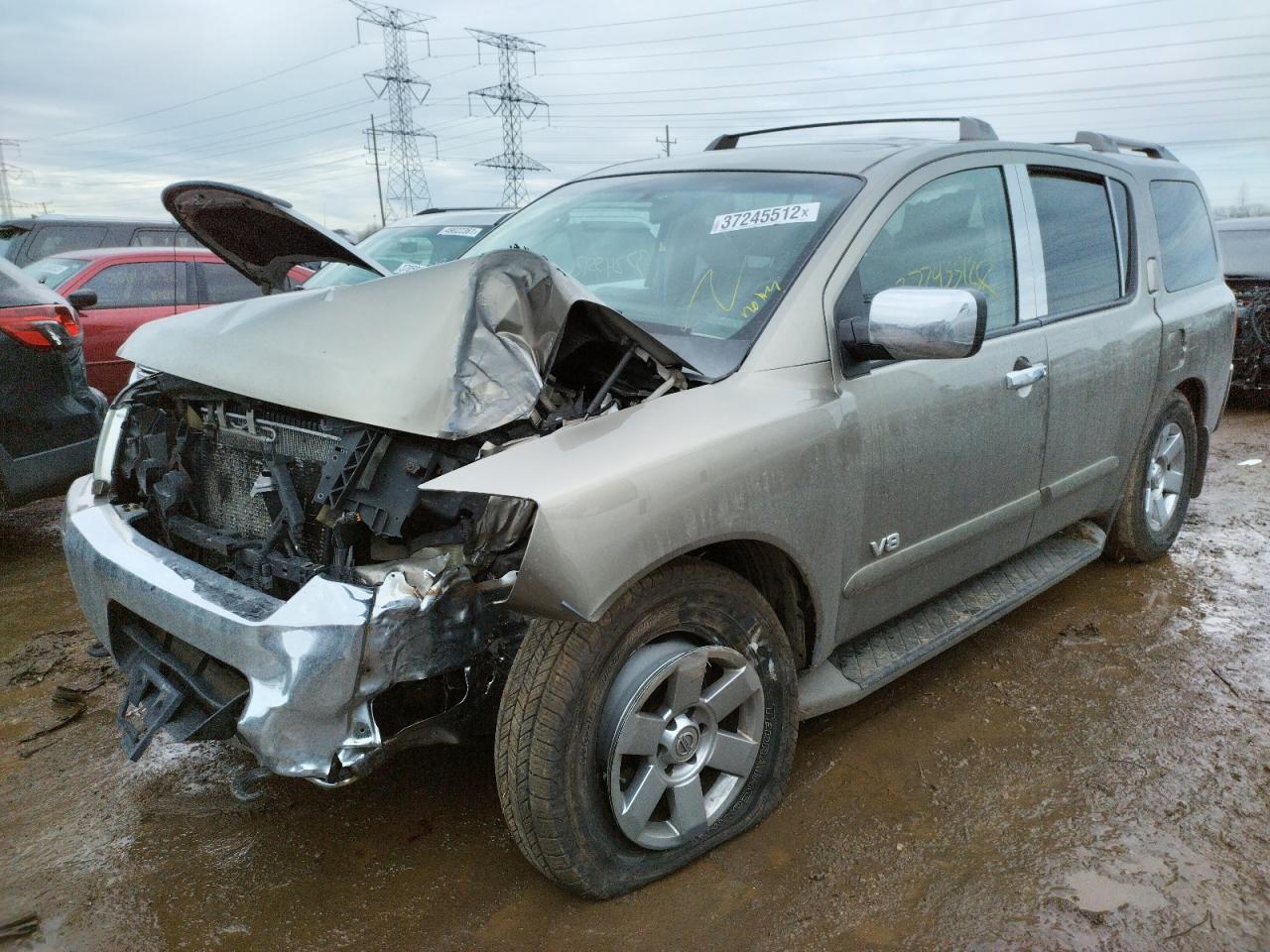 Photo 2 from auction – 2007 NISSAN ARMADA SE with VIN 5N1BA08C47N720690