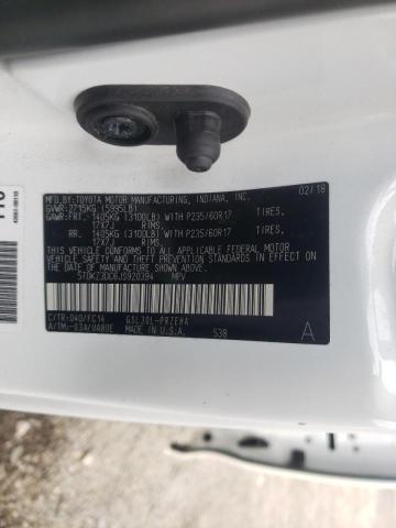 Photo 10 from auction – 2018 TOYOTA SIENNA LE with VIN 5TDKZ3DC6JS920394