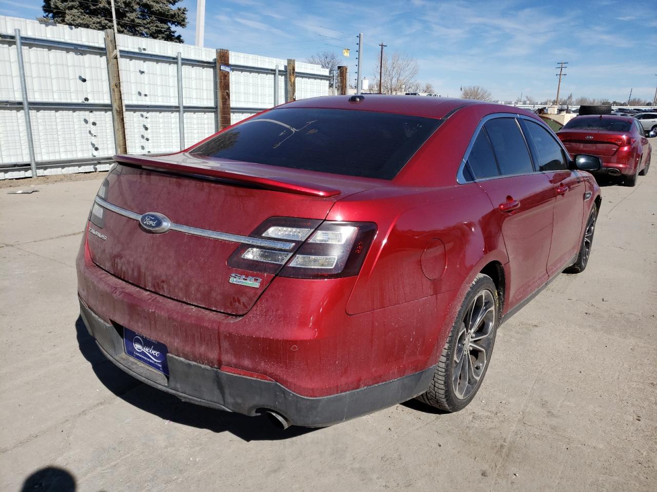 Photo 4 from auction – 2014 FORD TAURUS SHO with VIN 1FAHP2KT4EG101712