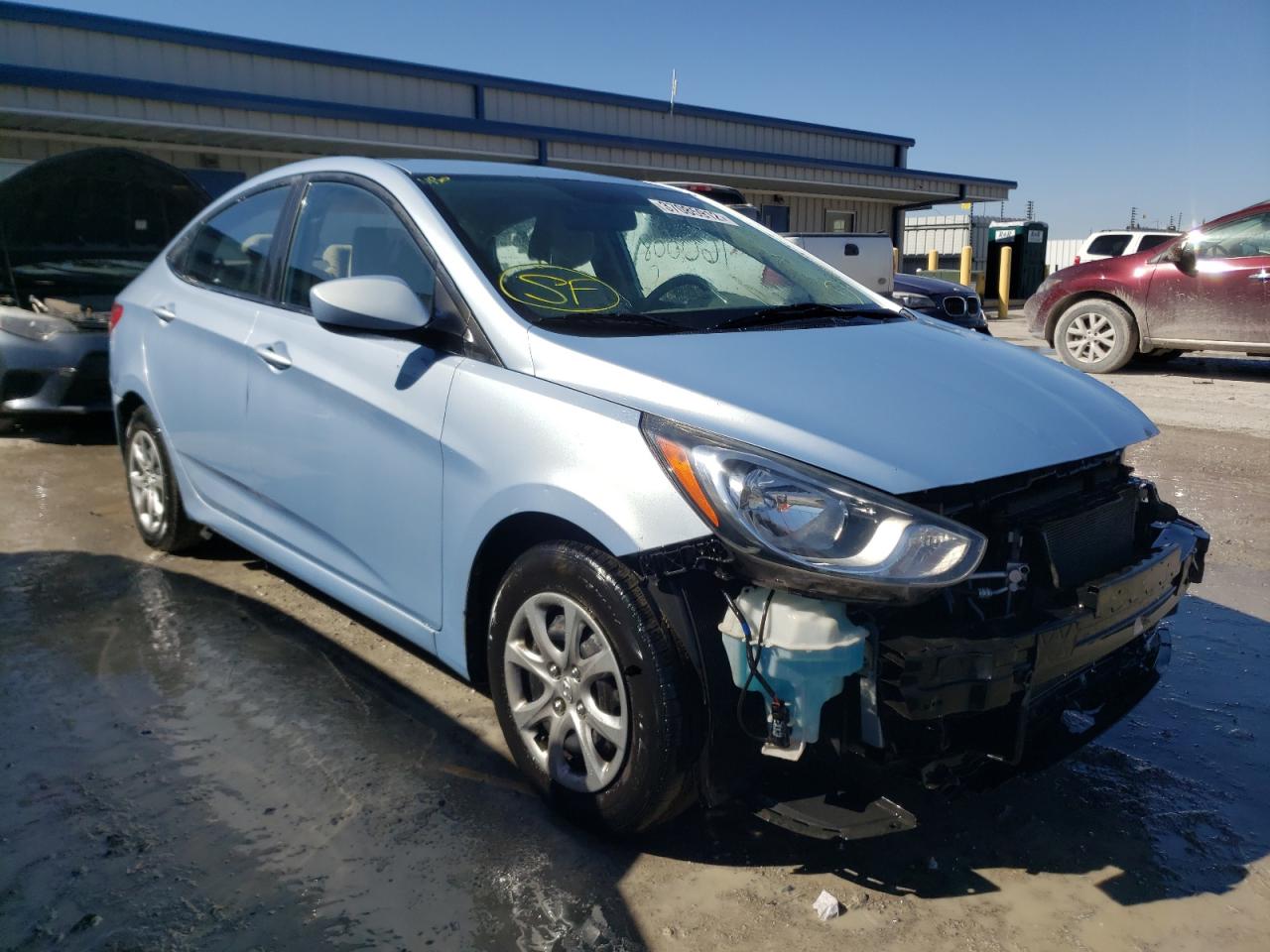 HYUNDAI ACCENT GLS 2014 with VIN KMHCT4AE5EU613586 - Photo from auction