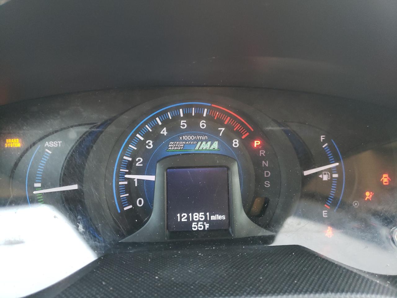 Photo 8 from auction – 2012 HONDA INSIGHT EX with VIN JHMZE2H79CS003735