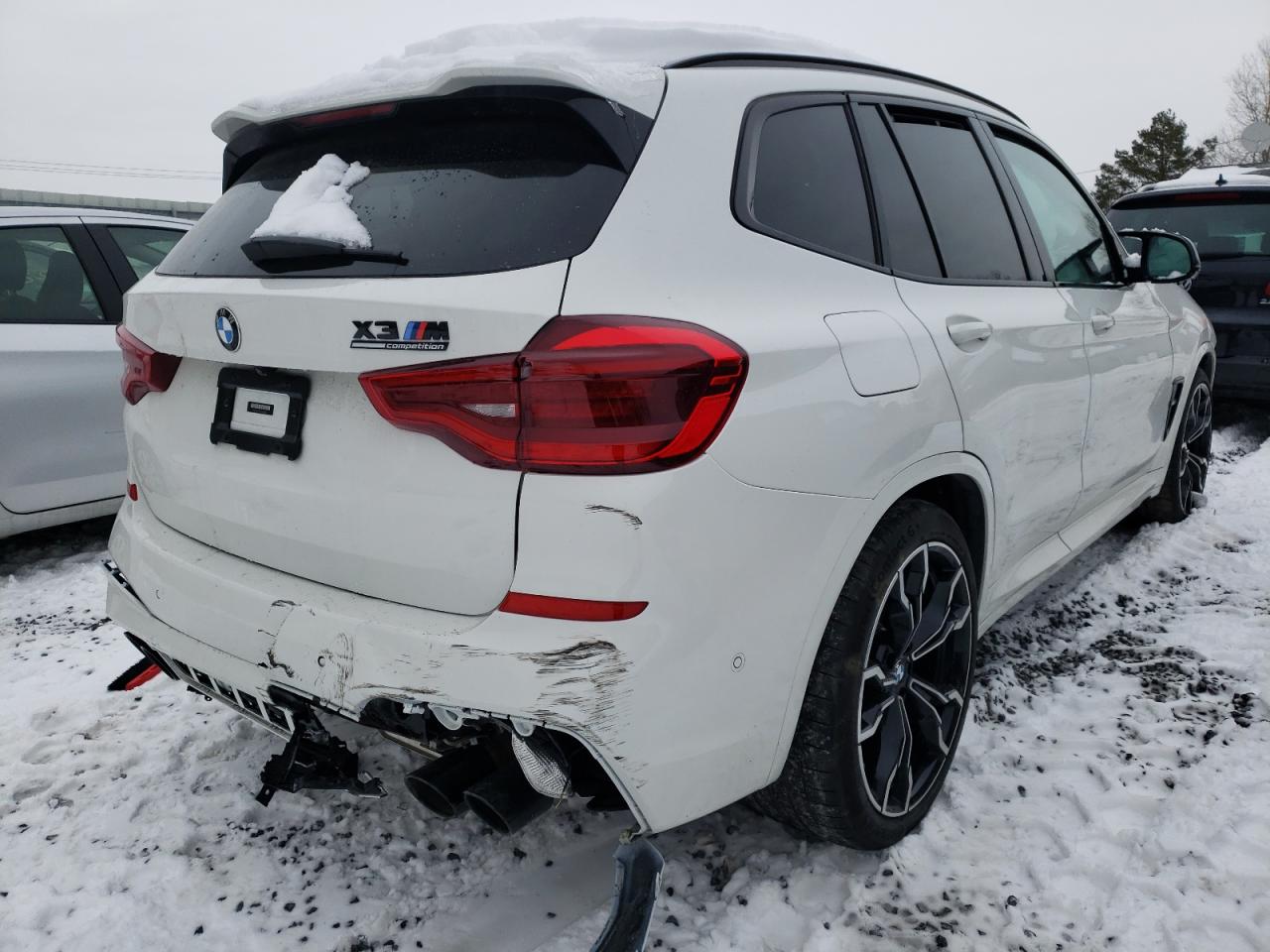 Photo 4 from auction – 2021 BMW X3 M COMPE with VIN 5YMTS0C00M9H58967