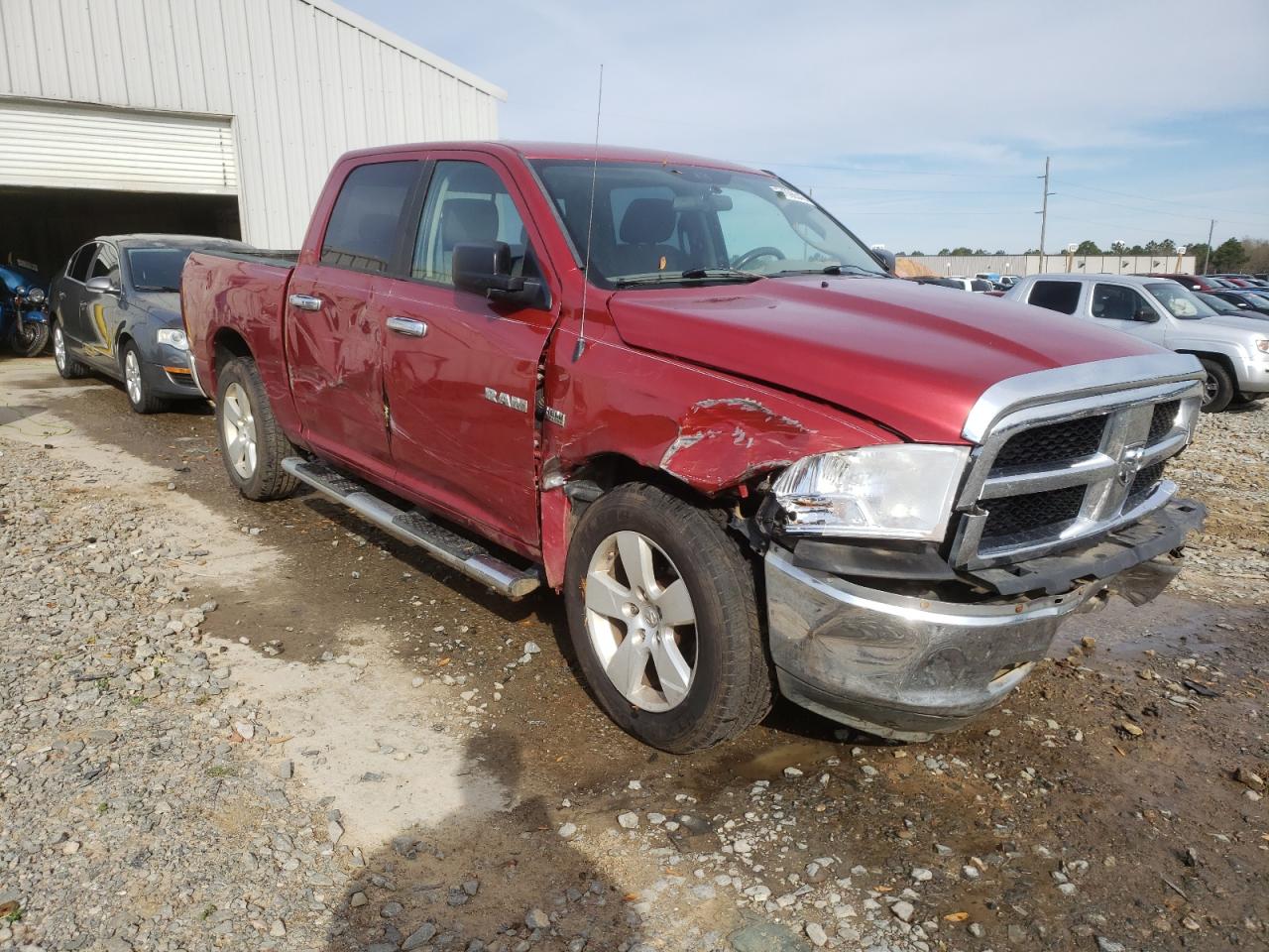 DODGE RAM 1500 2009 with VIN 1D3HB13TX9J501498 - Photo from auction