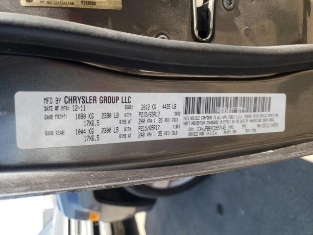 Photo 10 from auction – 2012 JEEP PATRIOT SP with VIN 1C4NJPBB4CD557145