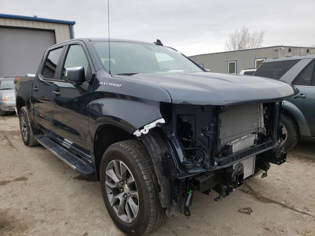 Photo 1 from auction – 2021 CHEVROLET SILVERADO with VIN 1GCPYJEK1MZ440513