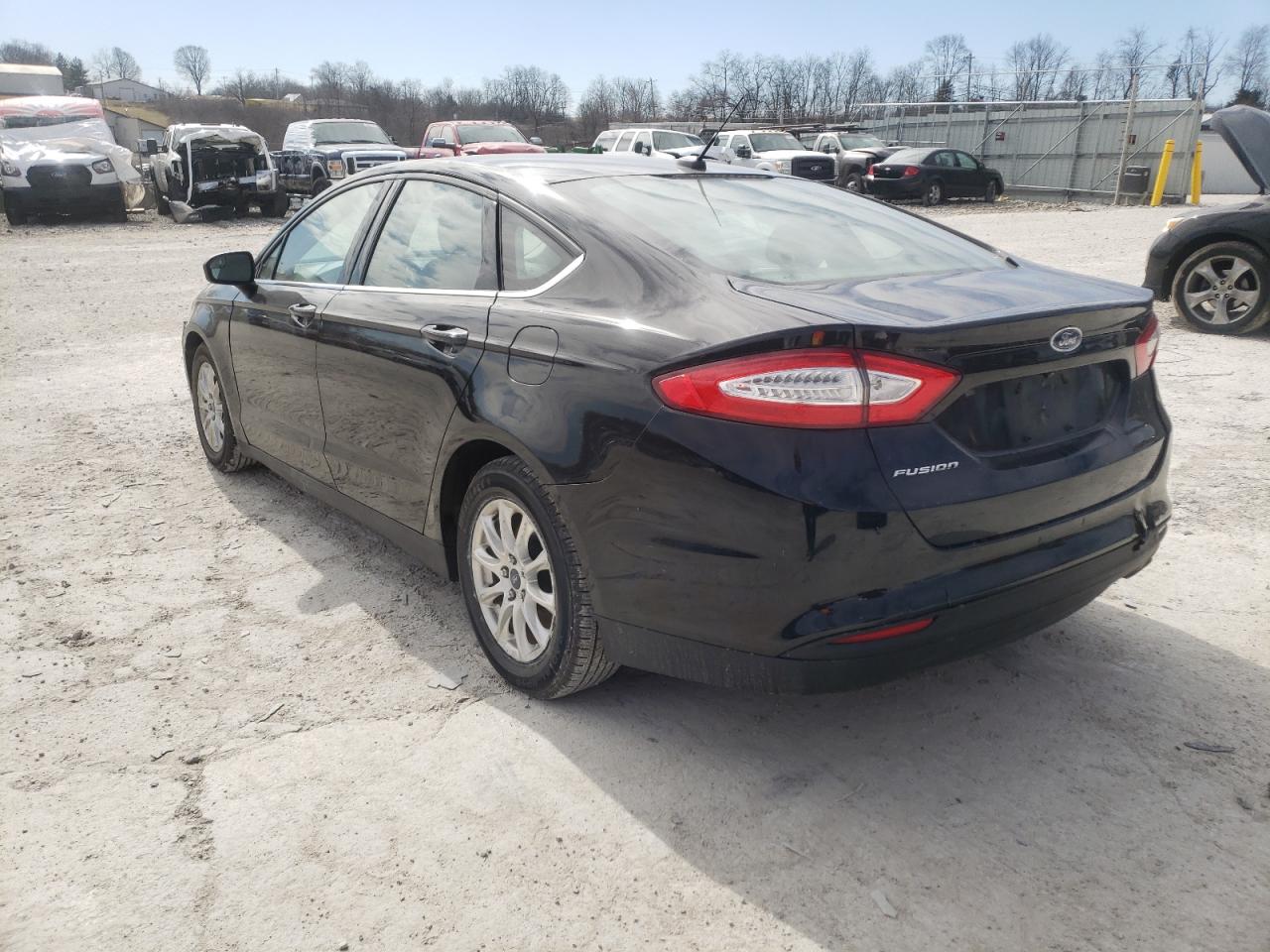 Photo 3 from auction – 2016 FORD FUSION S with VIN 3FA6P0G71GR256656