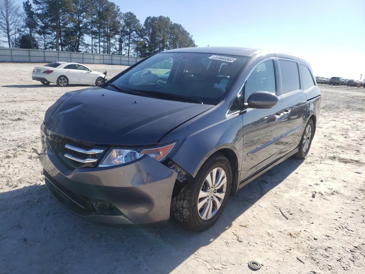 Photo 2 from auction – 2014 HONDA ODYSSEY EX with VIN 5FNRL5H64EB078634