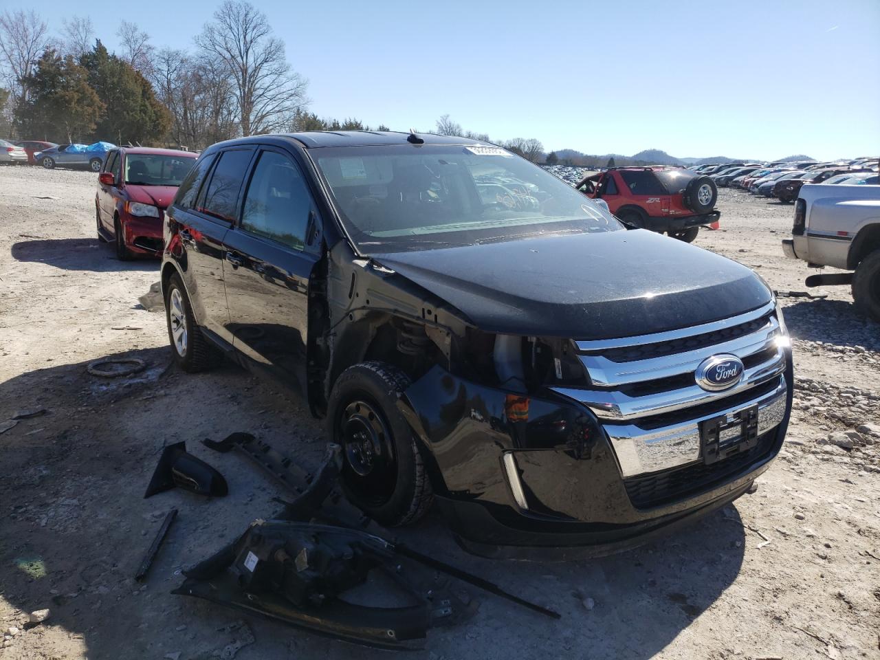 FORD EDGE SEL 2013 with VIN 2FMDK4JC1DBC13373 - Photo from auction
