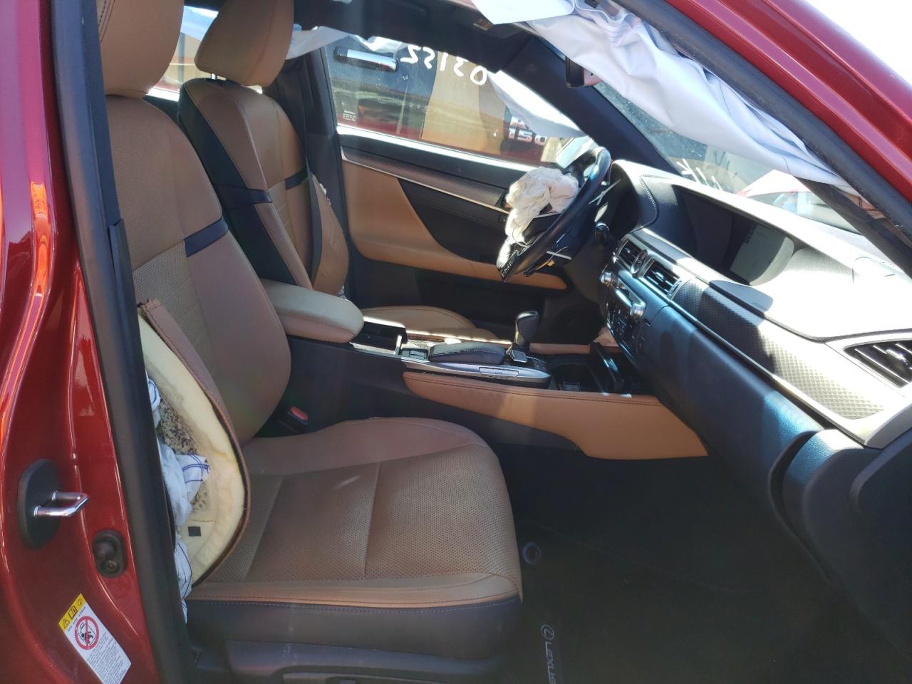 Photo 5 from auction – 2016 LEXUS GS 350 BAS with VIN JTHBZ1BL0GA005925