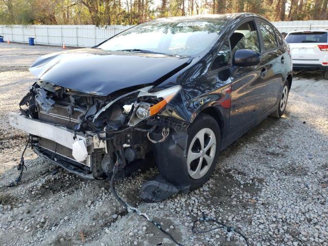 Photo 2 from auction – 2013 TOYOTA PRIUS with VIN JTDKN3DU0D5609722