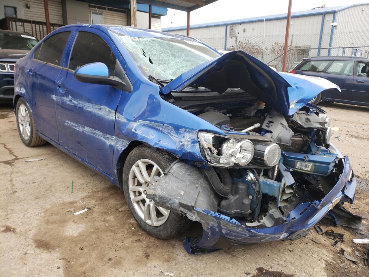CHEVROLET SONIC LT 2016 with VIN 1G1JD5SG9G4180400 - Photo from auction