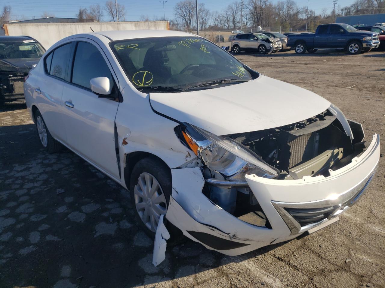 NISSAN VERSA S 2019 with VIN 3N1CN7AP4KL833604 - Photo from auction