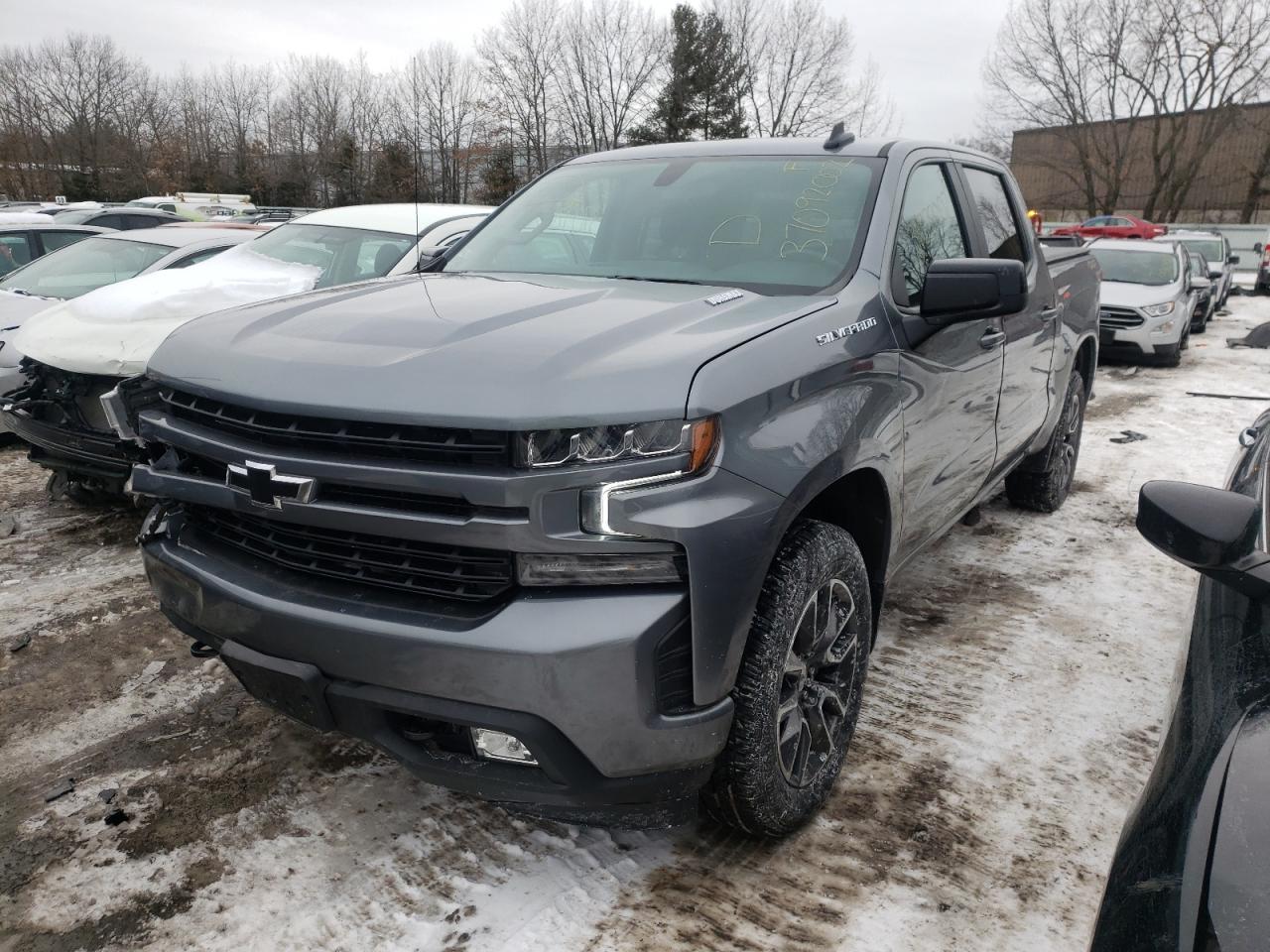 Photo 2 from auction – 2021 CHEVROLET SILVERADO with VIN 3GCUYEET6MG324016