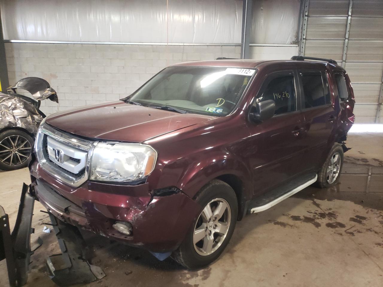 Photo 2 from auction – 2011 HONDA PILOT EXL with VIN 5FNYF4H57BB065280