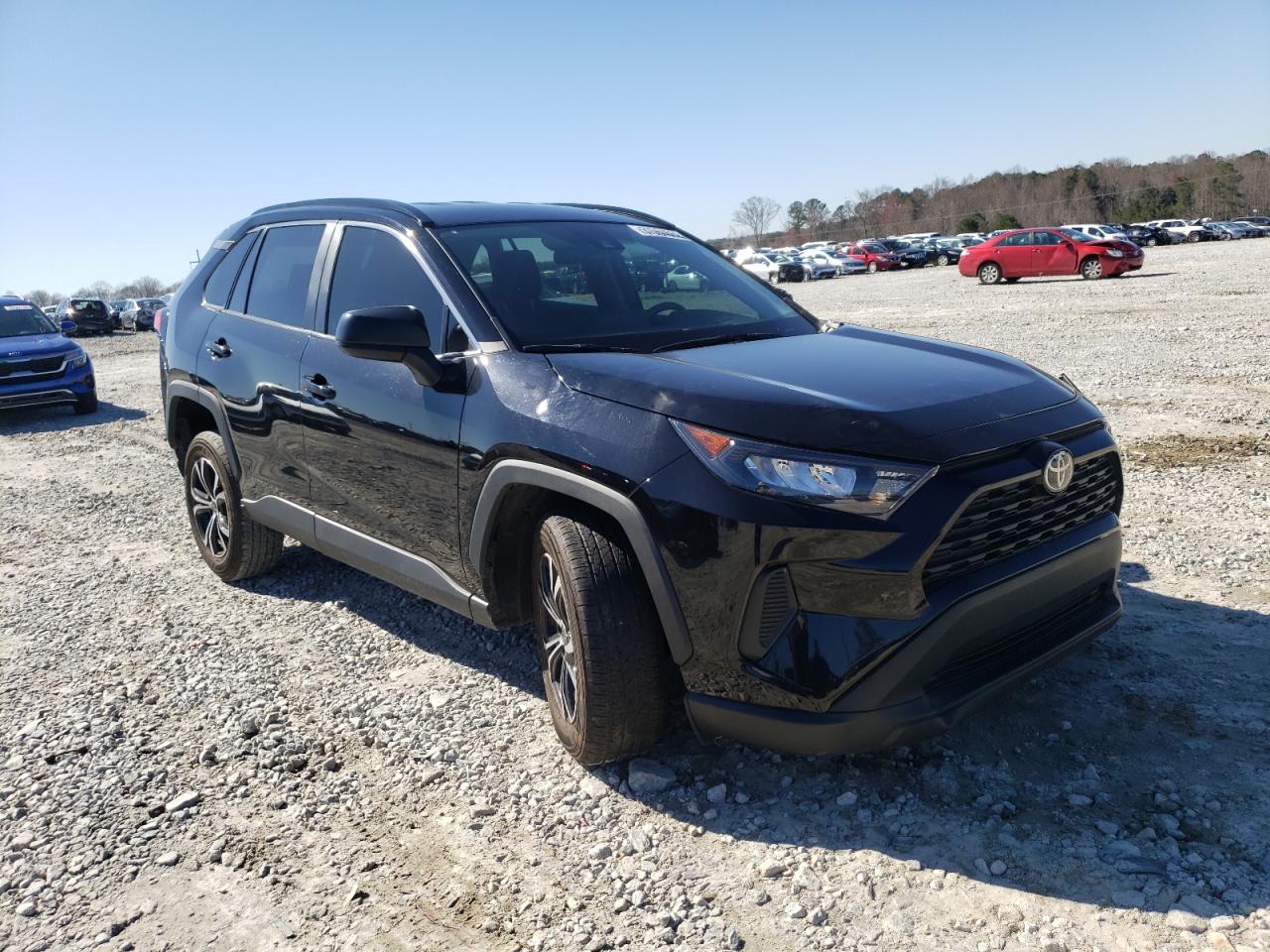 TOYOTA RAV4 LE 2021 with VIN 2T3H1RFV2MC121073 - Photo from auction