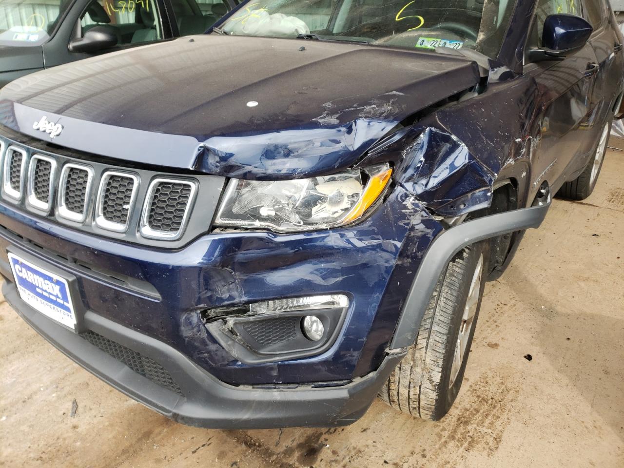Photo 9 from auction – 2017 JEEP COMPASS LA with VIN 3C4NJDBB7HT688666
