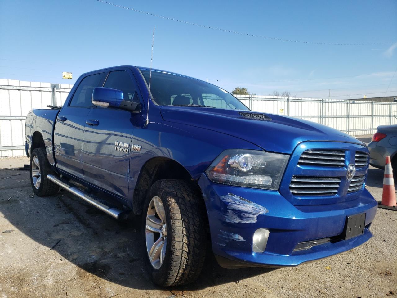 RAM 1500 SPORT 2014 with VIN 1C6RR7MTXES352726 - Photo from auction