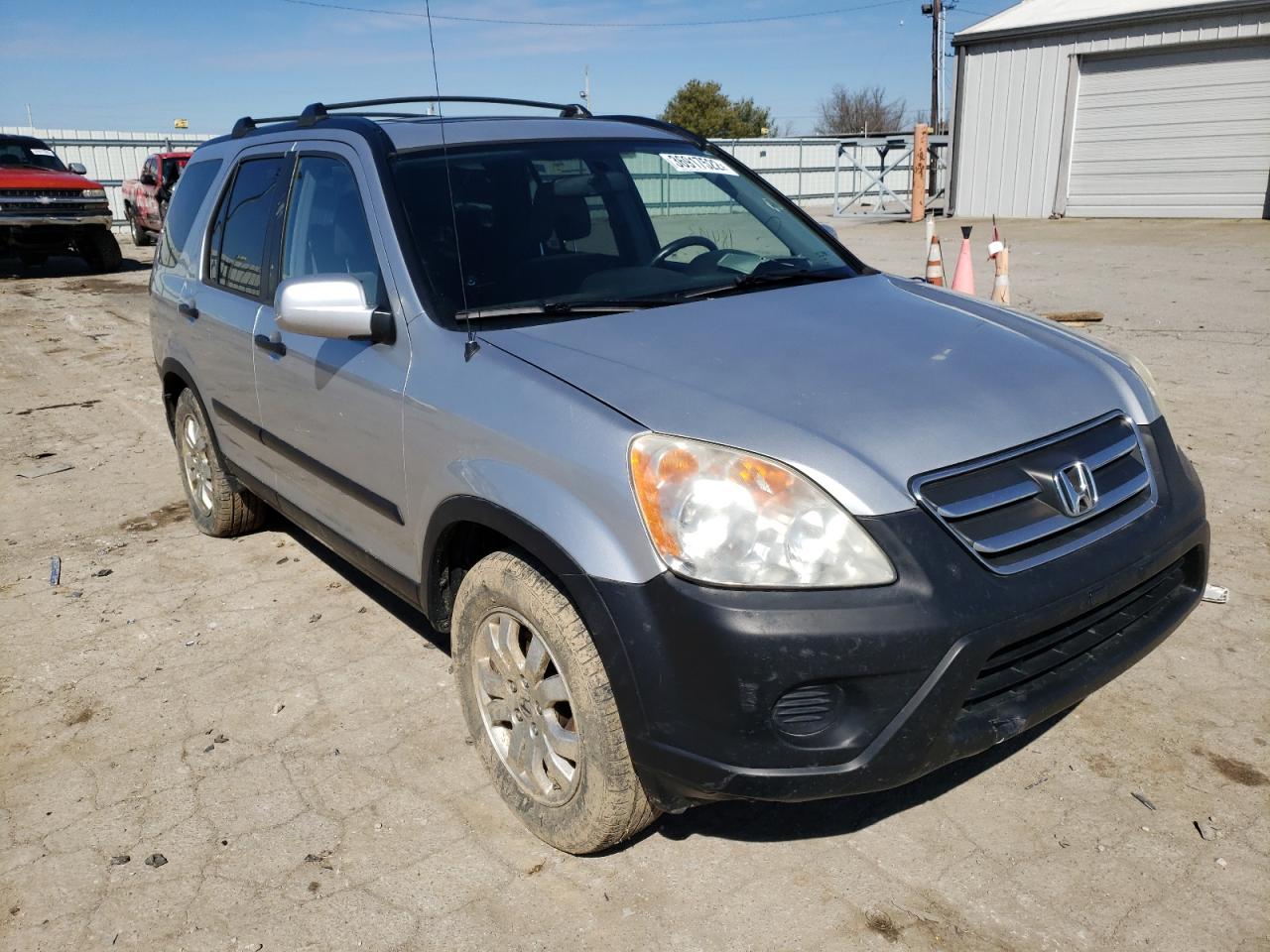 HONDA CR-V EX 2006 with VIN JHLRD77826C060193 - Photo from auction