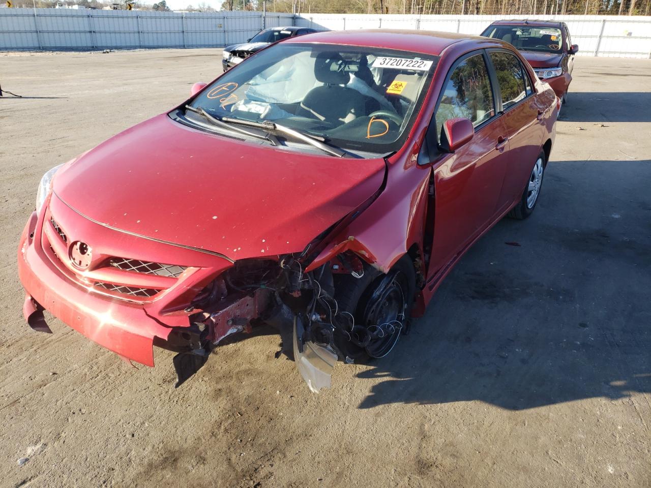 Photo 2 from auction – 2011 TOYOTA COROLLA BA with VIN 2T1BU4EE3BC630483