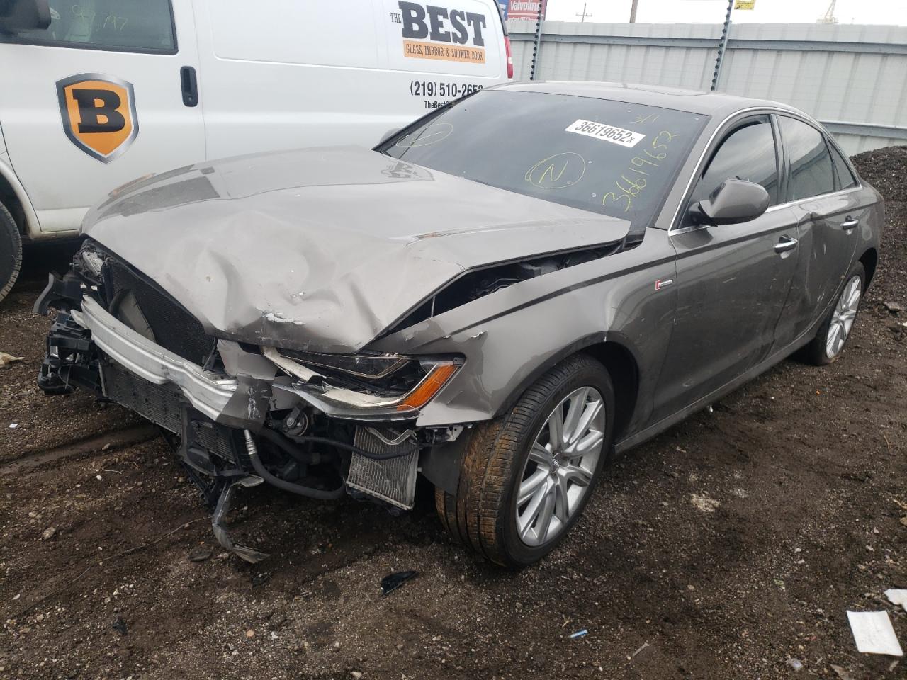 Photo 2 from auction – 2015 AUDI A6 PREMIUM with VIN WAUFGAFC5FN008505