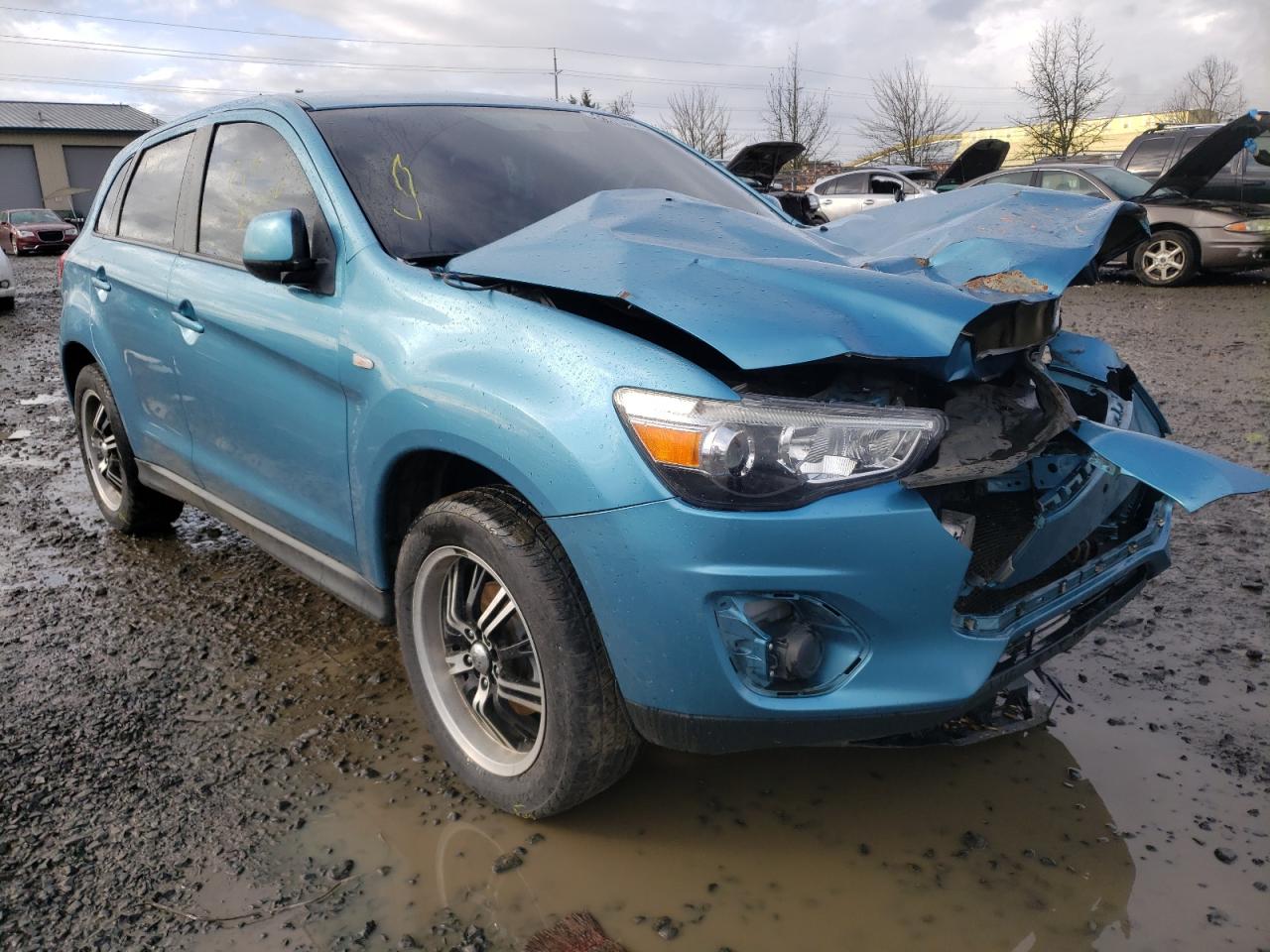MITSUBISHI OUTLANDER 2013 with VIN 4A4AP3AU9DE003404 - Photo from auction