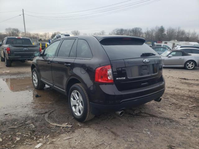 Photo 3 from auction – 2014 FORD EDGE SEL with VIN 2FMDK3JCXEBB01215