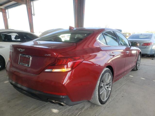 Photo 4 from auction – 2020 GENESIS G70 ELITE with VIN KMTG34LA6LU062857