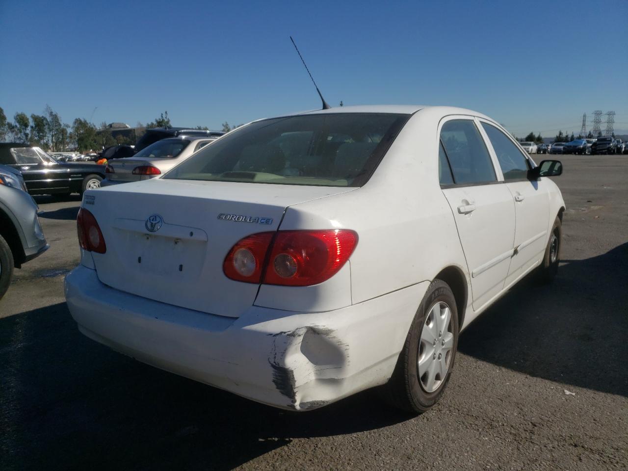 Photo 4 from auction – 2008 TOYOTA COROLLA CE with VIN 1NXBR32E18Z964129