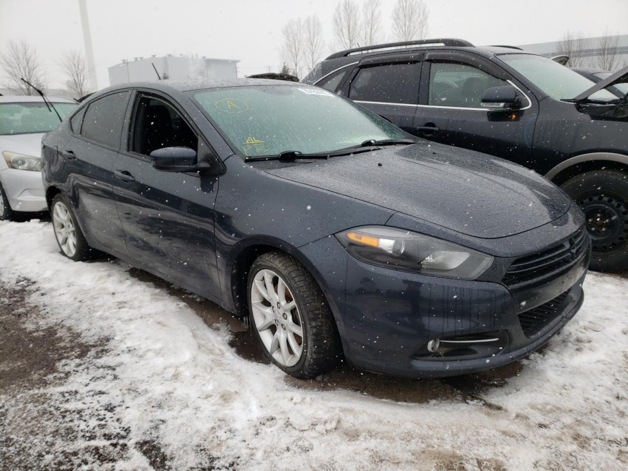 DODGE DART SXT 2013 with VIN 1C3CDFBA8DD137393 - Photo from auction
