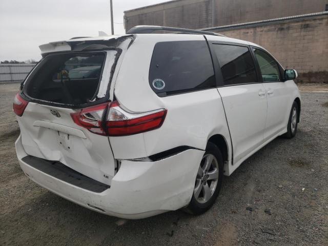 Photo 4 from auction – 2018 TOYOTA SIENNA LE with VIN 5TDKZ3DC6JS920394