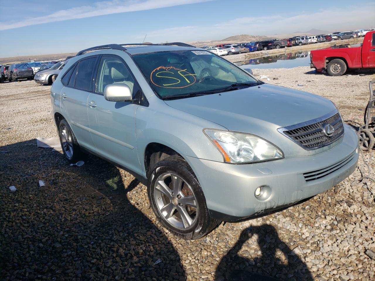 LEXUS RX 400H 2007 with VIN JTJHW31U472021613 - Photo from auction