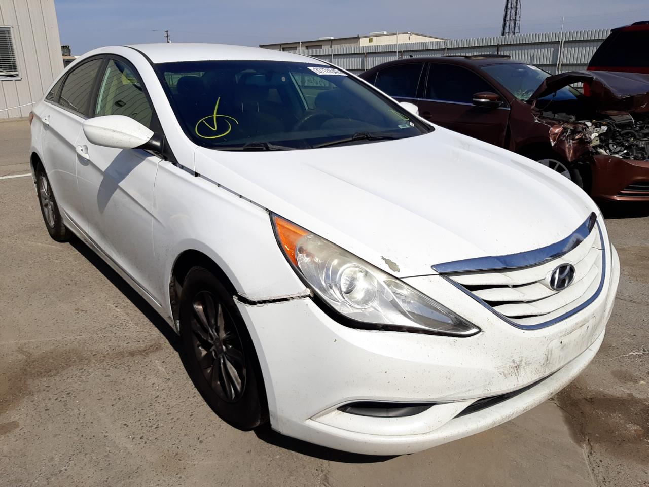 Photo 1 from auction – 2013 HYUNDAI SONATA GLS with VIN 5NPEB4AC3DH655956