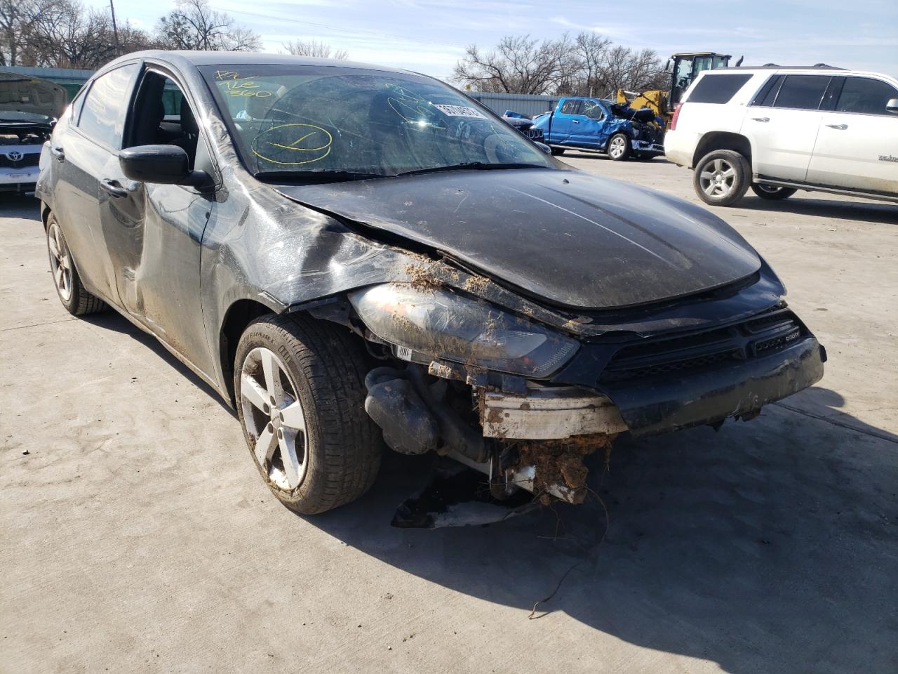 DODGE DART SXT 2016 with VIN 1C3CDFBB5GD652770 - Photo from auction