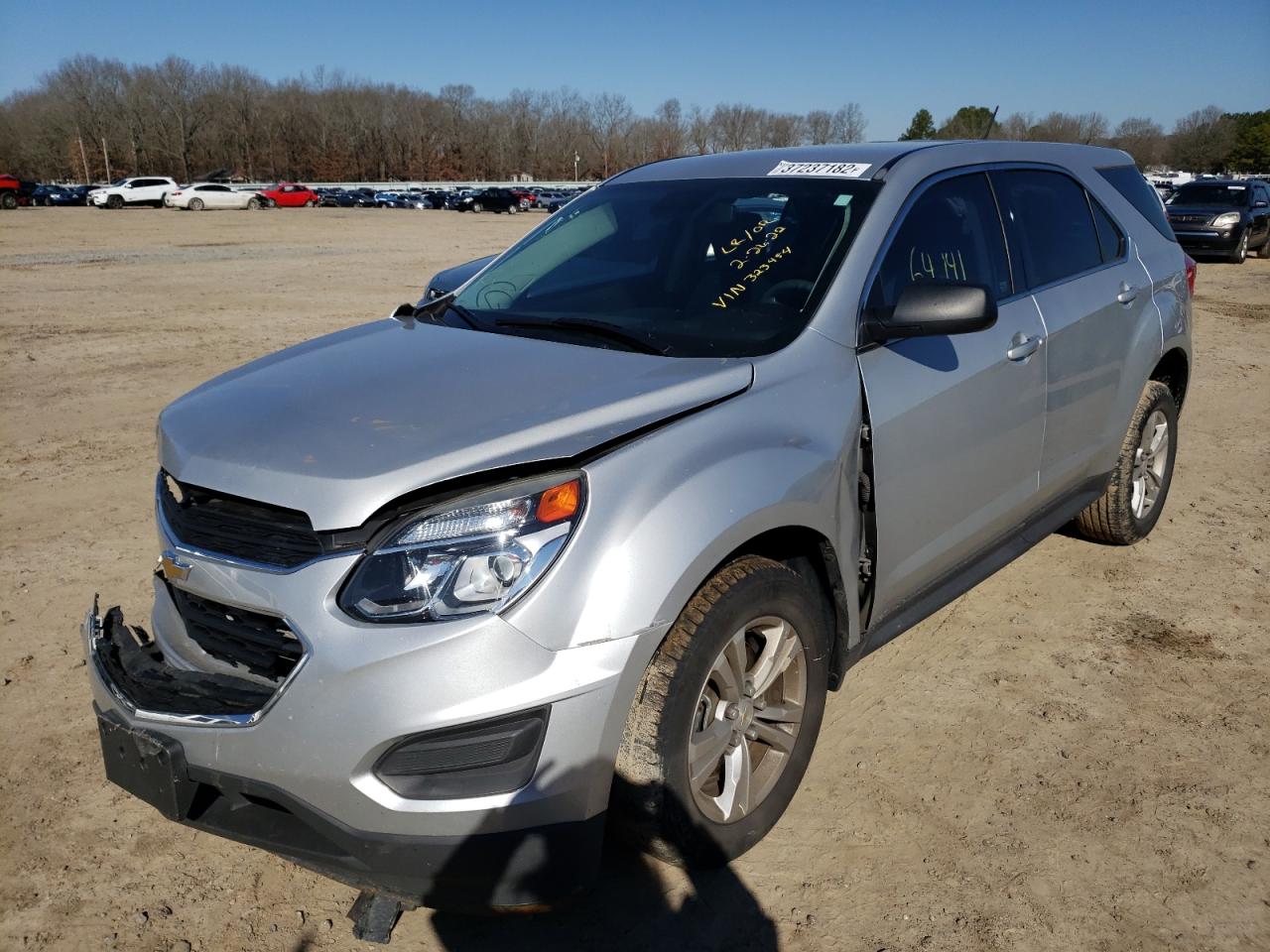 Photo 2 from auction – 2016 CHEVROLET EQUINOX LS with VIN 2GNALBEK5G6323454