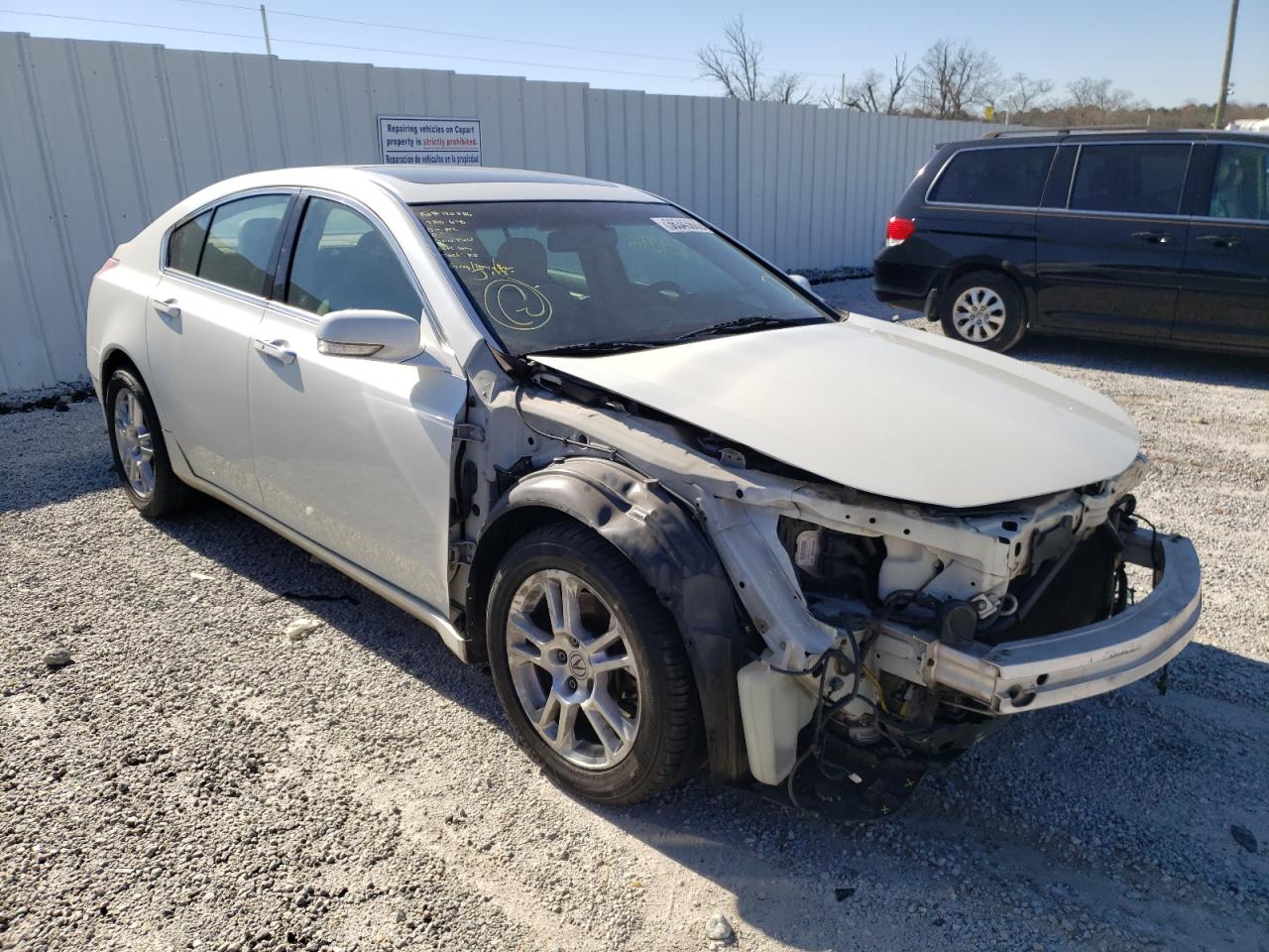 Photo 1 from auction – 2009 ACURA TL with VIN 19UUA86549A026058