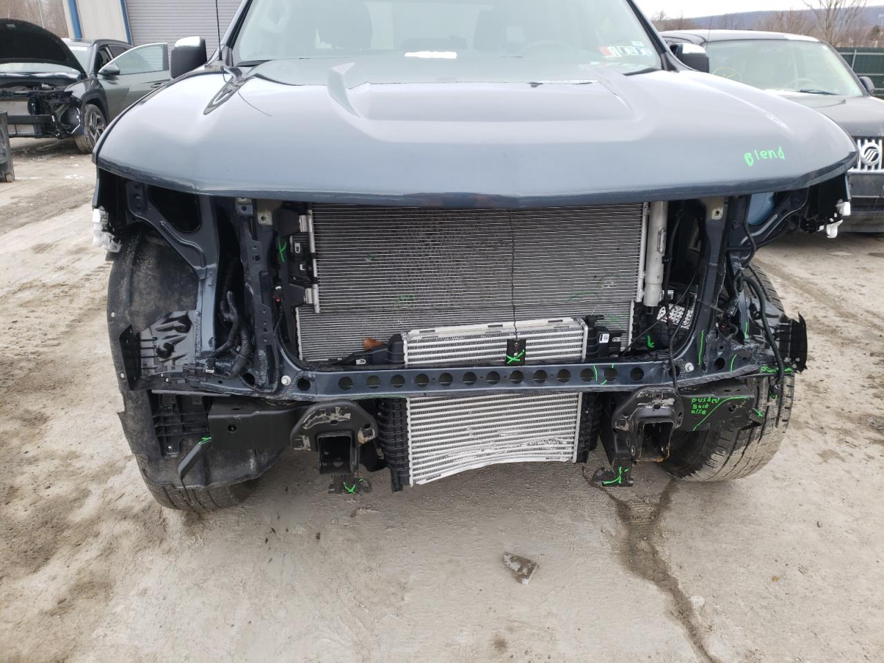 Photo 9 from auction – 2021 CHEVROLET SILVERADO with VIN 1GCPYJEK1MZ440513