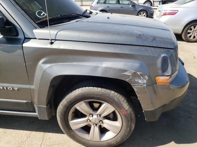 Photo 9 from auction – 2012 JEEP PATRIOT SP with VIN 1C4NJPBB4CD557145