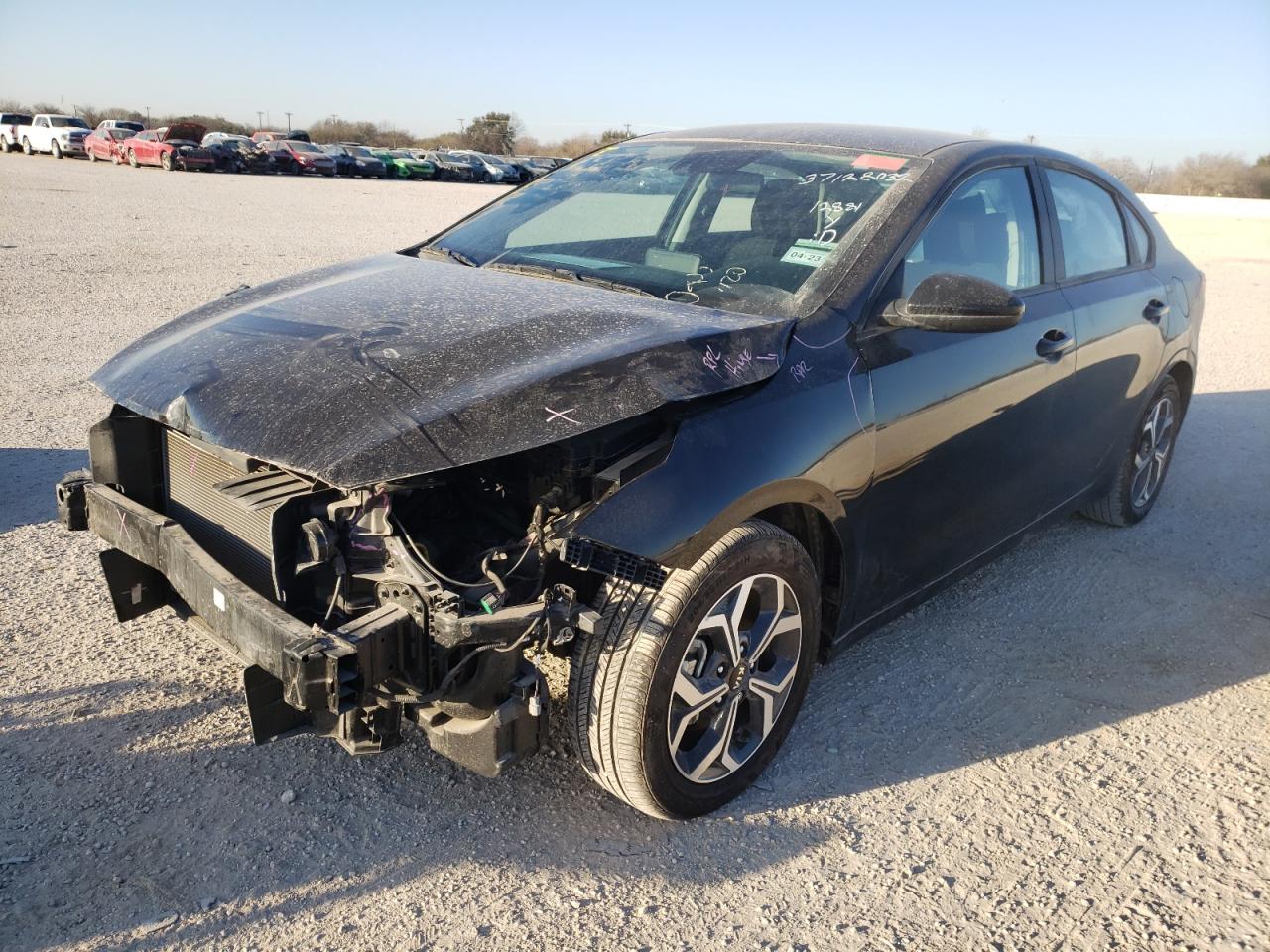 Photo 2 from auction – 2021 KIA FORTE FE with VIN 3KPF24AD9ME354013