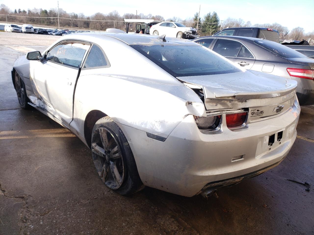 Photo 3 from auction – 2012 CHEVROLET CAMARO LS with VIN 2G1FE1E3XC9124266