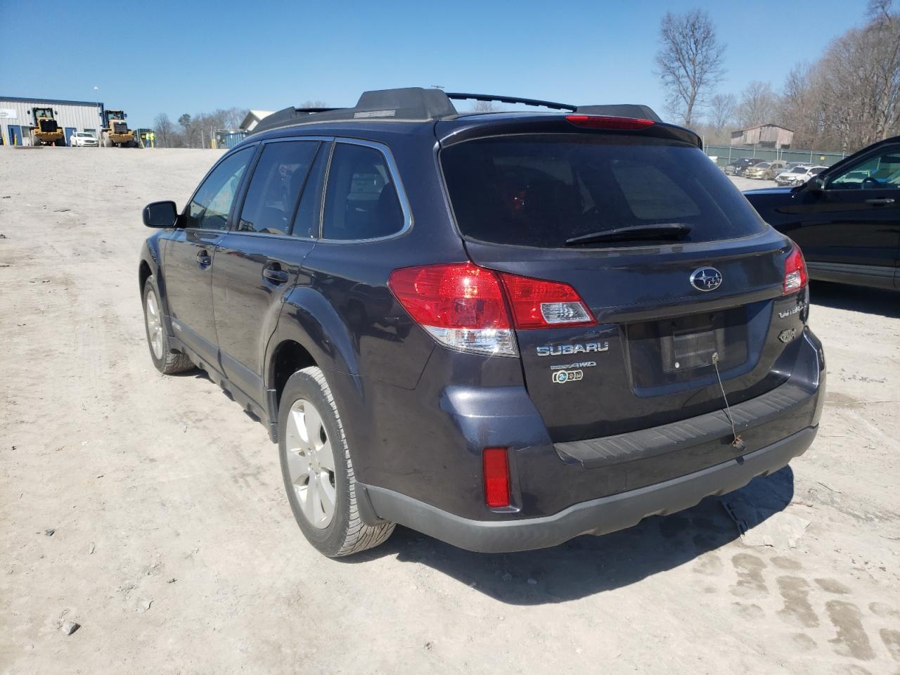 Photo 3 from auction – 2010 SUBARU OUTBACK 2. with VIN 4S4BRCKC0A3325699