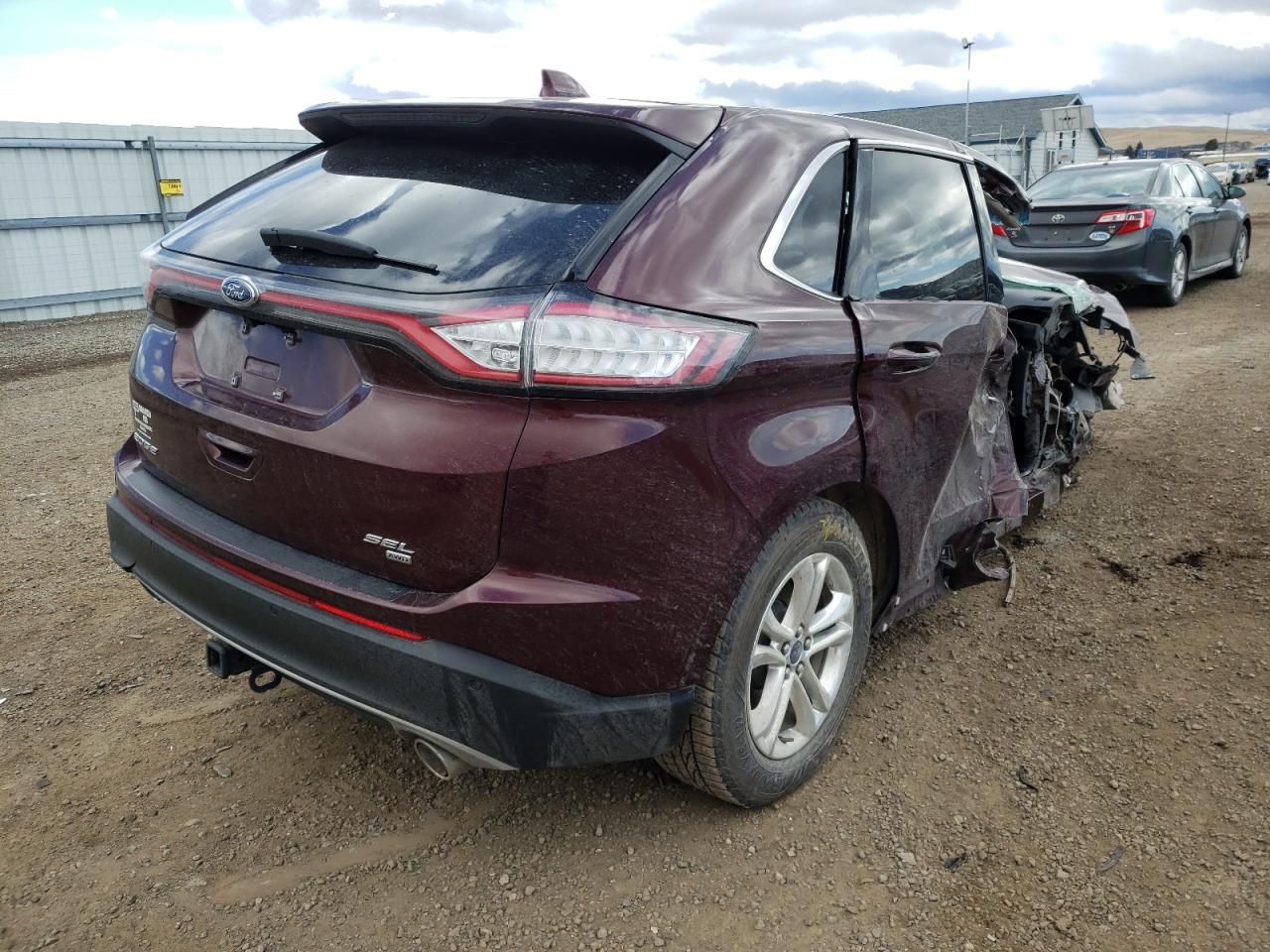 Photo 4 from auction – 2017 FORD EDGE SEL with VIN 2FMPK4J89HBC27374