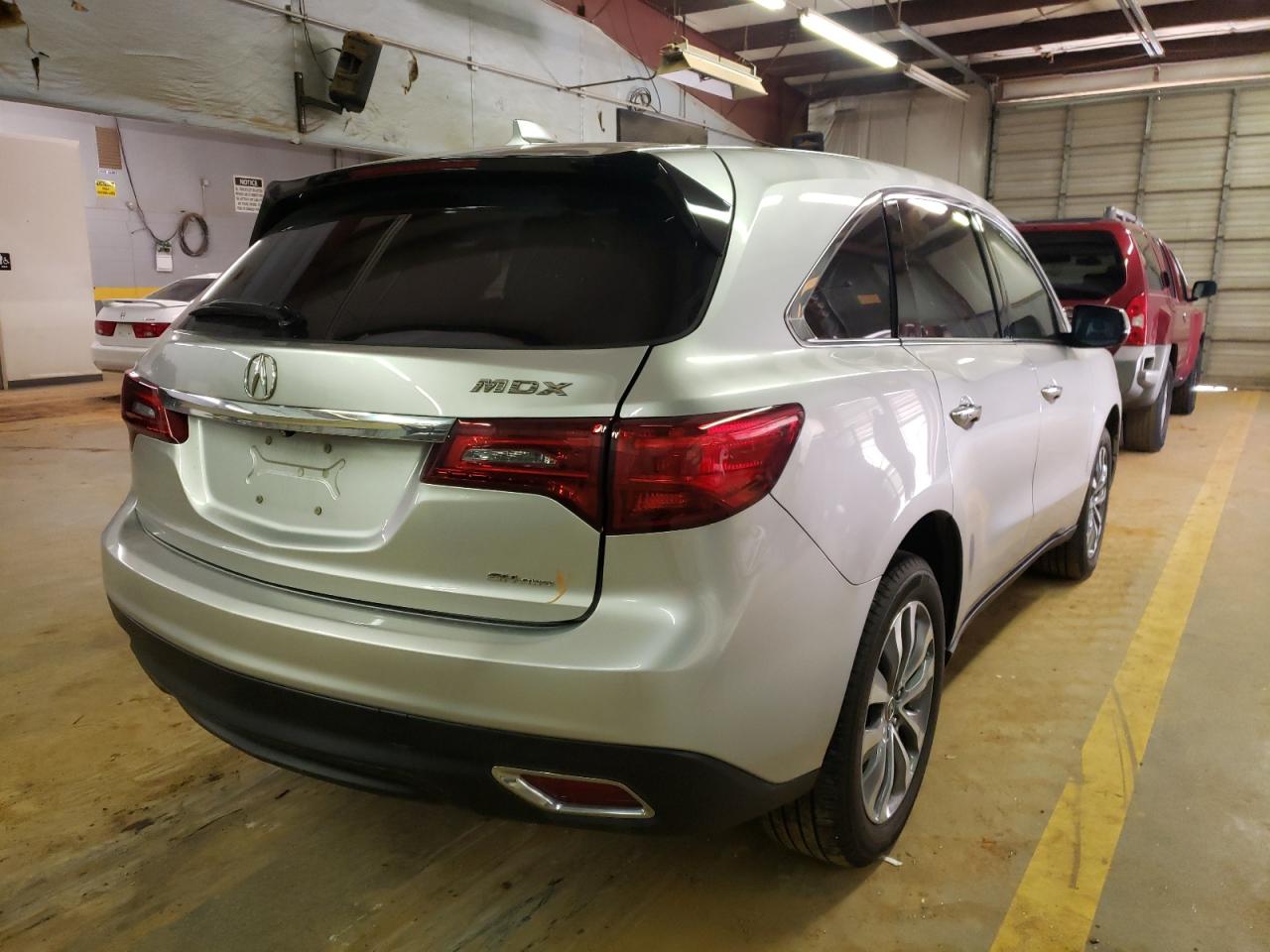 Photo 4 from auction – 2015 ACURA MDX TECHNO with VIN 5FRYD4H42FB010186