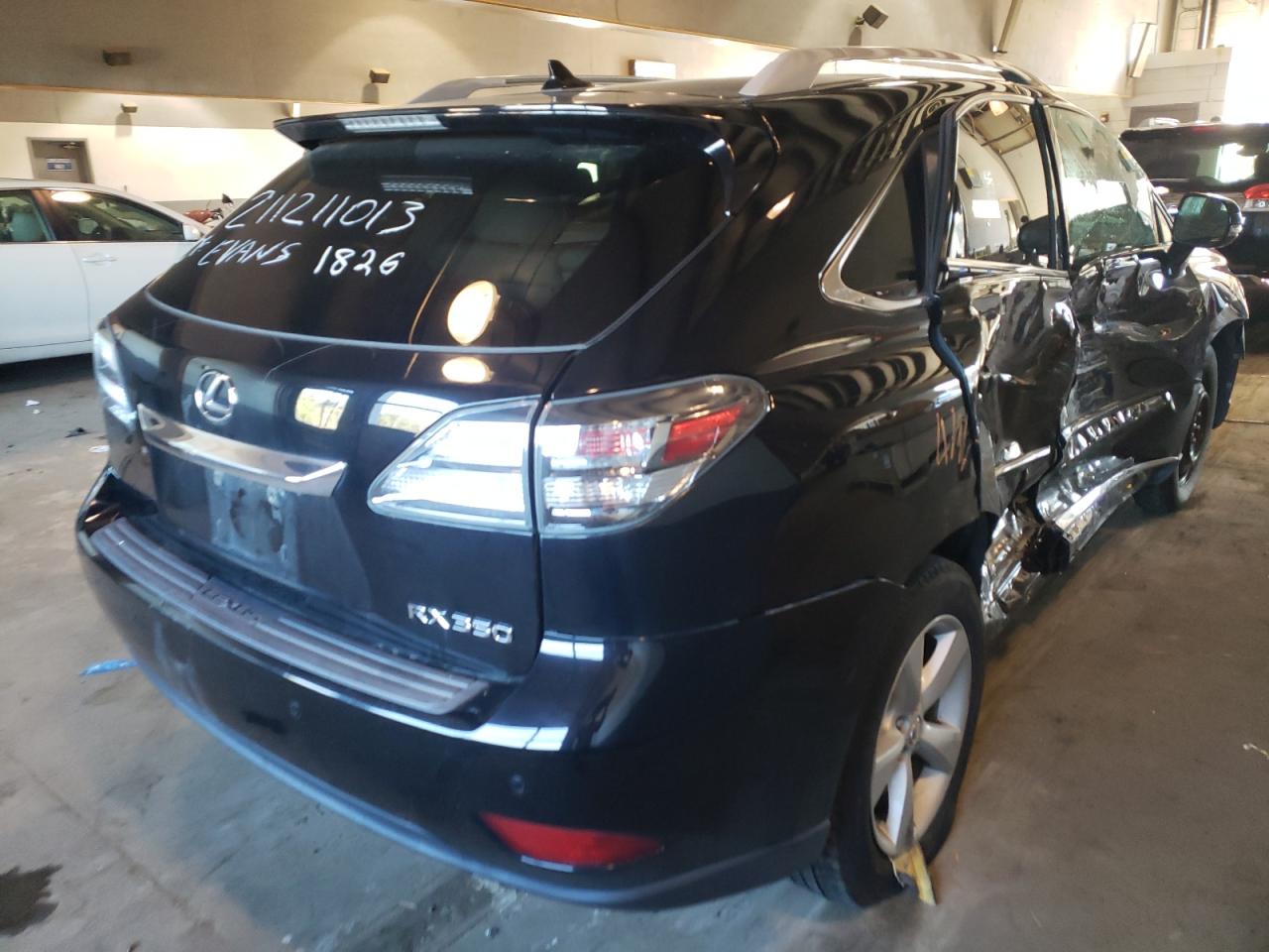 Photo 4 from auction – 2012 LEXUS RX 350 with VIN 2T2BK1BA7CC145993