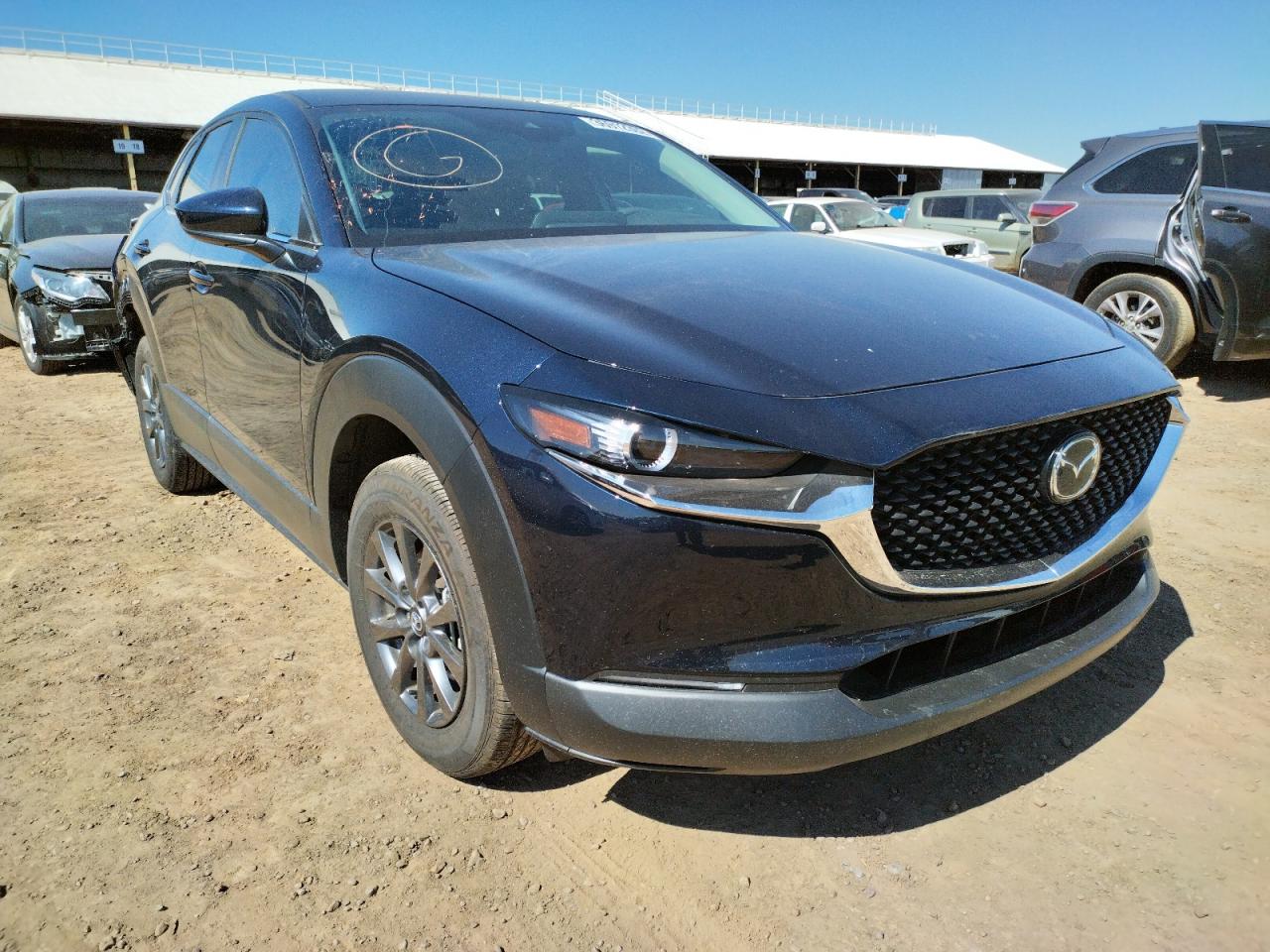 MAZDA CX-30 2021 with VIN 3MVDMAAL0MM252577 - Photo from auction